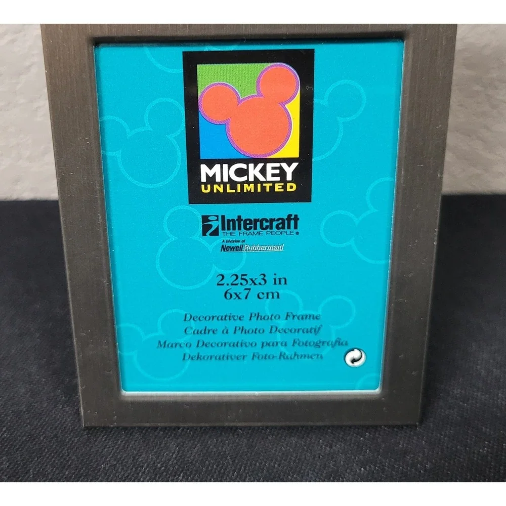 Disney Mickey Unlimited Mickey Mouse Picture Frame Holds 2.25 x 3 inch Photo